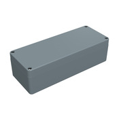 Корпус: 190 x 75 x 55 мм, полиэстер, армированный стекловолокном (номер по каталогу 1590ZGRP131)