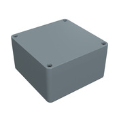 Корпус: 160 x 160 x 90 мм, полиэстер, армированный стекловолокном (номер по каталогу 1590ZGRP161)