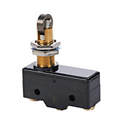 Концевой выключатель: металлический плунжер с металлическим поперечным роликом и крепежными гайками (PN# 176108-1)