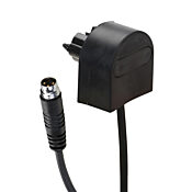 Торцевая заглушка контактной кромки безопасности: 3-контактная вилка M8, для контактной кромки безопасности 25 x 30 мм (номер по каталогу 1804-2195)