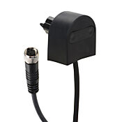 Торцевая заглушка с защитной контактной кромкой: 3-контактная розетка M8, для защитной контактной кромки 25 x 30 мм (номер по каталогу 1804-2205)