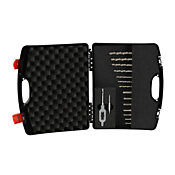 Набор ручных метчиков: 15 шт., быстрорежущая сталь (артикул № 245004USRO)