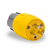 Электрическая вилка 15 А: водонепроницаемая, с замком, NEMA L5-15