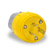 Электрическая вилка 20 А: водонепроницаемая, с замком, NEMA L5-20