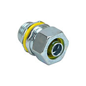 Герметичный соединитель: 3/8 дюйма, прямой, для электрического кабелепровода Liquatite (номер по каталогу 3401-8)