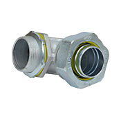 Герметичный соединитель: 1-1/4 дюйма, угол 90 градусов, для электрического кабелепровода Liquatite (номер по каталогу 3425-8)