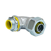 Влагонепроницаемый соединитель: 1/2 дюйма, 90 градусов, изоляция, для электрического кабелепровода Liquatite (PN # 3542-8)