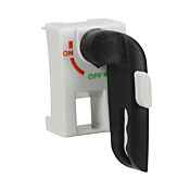 поворотная Рукоятка: пистолетная, черная, для корпусов выключателей FUSERBLOC Compact 30A Class CC (PN# 37294012)