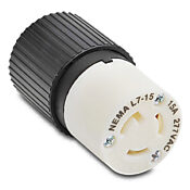 Промышленный разъем с замком для тяжелых условий эксплуатации: 15 А, 277 В переменного тока (PN # 4779NC)