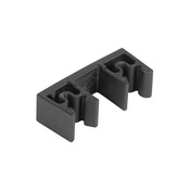 Пластина для снятия натяжения кабеля: черная, удерживает (1) кабель(и) (PN# 565510)