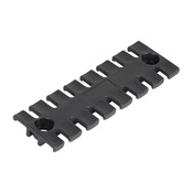 Пластина для снятия натяжения кабеля: черная, удерживает (8) кабелей (номер по каталогу 566122)