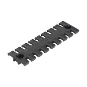 Пластина для снятия натяжения кабеля: черная, удерживает (9) кабелей (номер по каталогу 566124)