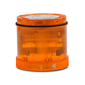 Ксеноновый ламповый элемент WERMA: диаметр 70 мм, желтый, мигающий (1 Гц ВКЛ. на 10 мс) (PN # 64330055)