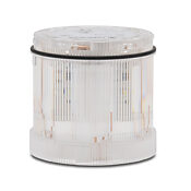 Светодиодный элемент WERMA: диаметр 70 мм, прозрачный/белый, постоянный (номер по каталогу 64440075)