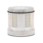 Светодиодный элемент WERMA: диаметр 70 мм, прозрачный/белый, вращающийся (120 об/мин) (PN# 64443075)