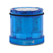 Светодиодный элемент WERMA: диаметр 70 мм, синий, мигающий (1 Гц в течение 550 мс) (артикул № 64451067)