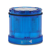 Светодиодный элемент WERMA: диаметр 70 мм, синий, мигающий (1 Гц в течение 550 мс) (артикул № 64451075)