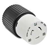 Промышленный разъем с замком для тяжелых условий эксплуатации: 20 А, 250 В переменного тока (номер детали 70620NC)