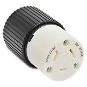 Промышленный разъем с замком для тяжелых условий эксплуатации: 20 А, 277 В переменного тока (номер детали 70720NC)