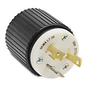 Промышленная запирающая вилка для тяжелых условий эксплуатации: 30 А, 277 В переменного тока (номер детали 70730NP)