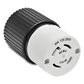 Промышленный разъем с замком для тяжелых условий эксплуатации: 30 А, 125/250 В переменного тока (номер по каталогу 71430NC)