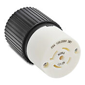 Промышленный разъем с замком для тяжелых условий эксплуатации: 20 А, 120/208 В переменного тока (номер по каталогу 72120NC)