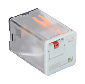 Восьмеричное реле управления: 10A, DPDT, монтаж в гнездо (PN# 750R-2C-12A)