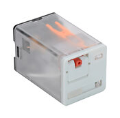 Восьмеричное реле управления: 10A, DPDT, монтаж в гнездо (PN# 750R-2C-24A)