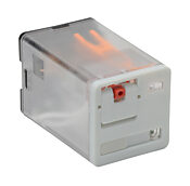 Восьмеричное реле управления: 10 А, 3 переключающих контакта, монтаж в гнездо (артикул № 750R-3C-120A)