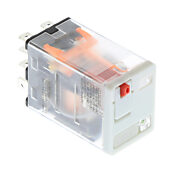 Реле управления Ice Cube: 15A, DPDT, гнездо для монтажа (PN# 782-2C-240A)