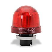 Промышленный сигнальный маяк: красный, вращающийся (120 об/мин), 24 В перем./пост. тока (номер по каталогу 81613055)