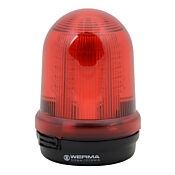 Промышленный сигнальный маяк: красный, вращающийся (180 об/мин), 24 В пост. тока (арт. № 82911055)