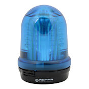 Промышленный сигнальный маяк: синий, вращающийся (180 об/мин), 115–230 В переменного тока (номер по каталогу 82951068)