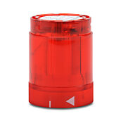 Светодиодный элемент WERMA: диаметр 50 мм, красный, мигающий (1 Гц в течение 550 мс) (артикул № 84811075)