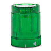 Светодиодный элемент WERMA: диаметр 50 мм, зеленый, мигающий (1 Гц в течение 550 мс) (артикул № 84821067)