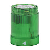 Светодиодный элемент WERMA: диаметр 50 мм, зеленый, мигающий (1 Гц в течение 10 мс) (артикул № 84822055)