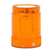 Светодиодный элемент WERMA: диаметр 50 мм, желтый, мигающий (1 Гц в течение 550 мс) (артикул № 84831075)