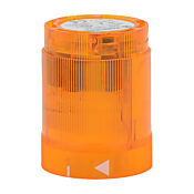 Светодиодный элемент WERMA: диаметр 50 мм, желтый, мигающий (1 Гц в течение 10 мс) (артикул № 84832055)