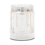 Светодиодный элемент WERMA: диаметр 50 мм, прозрачный/белый, мигающий (1 Гц вкл. в течение 550 мс) (артикул № 84841075)