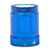 Светодиодный элемент WERMA: диаметр 50 мм, синий, мигающий (1 Гц в течение 550 мс) (артикул № 84851075)