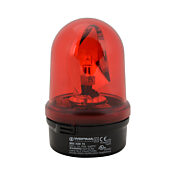 Промышленный сигнальный маяк: красный, вращающееся зеркало (180 об/мин), 24 В перем./пост. тока (номер по каталогу 88510075)