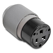 Промышленный прямой разъем для тяжелых условий эксплуатации: 30 А, 125 В переменного тока (PN # 9530NC)