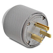 Промышленная прямая вилка для тяжелых условий эксплуатации: 30 А, 125 В переменного тока (номер по каталогу 9530NP)