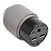 Промышленный прямой разъем для тяжелых условий эксплуатации: 30 А, 250 В переменного тока (PN # 9630NC)