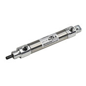 Пневматический цилиндр: неремонтопригодный, диаметр отверстия 3/4 дюйма, ход поршня 2 дюйма (PN# A12020DP)