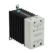 Твердотельное реле: 45A, SPST, монтаж на DIN-рейку 35 мм (PN# AD-SSR245-45-DCZ)