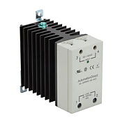 Твердотельное реле: 45A, SPST, монтаж на DIN-рейку 35 мм (PN# AD-SSR645-45-ACZ)