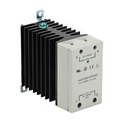 Твердотельное реле: 65A, SPST, монтаж на DIN-рейку 35 мм (PN# AD-SSR665-45-ACZ)