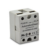 Твердотельное реле: 25 А, SPST, монтаж на панель (PN# AD-SSR6M25-DC-200D)