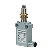 Концевой выключатель: металлический плунжер с металлическим роликом и фиксирующими гайками (PN# AEM2G2201Z11MR)